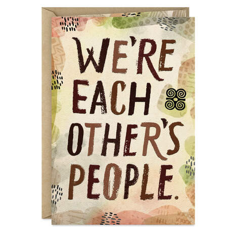 We Stand Strong Together Encouragement Card, , large