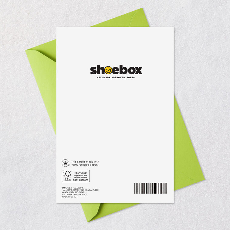 Raccoon, Sasquatch and Motorcycle Birthday Card for Man Card Back with Envelope image number 7