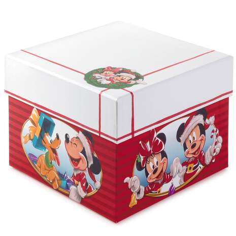 Peanuts® Gang Winter Fun 7" Square Gift Box, , large