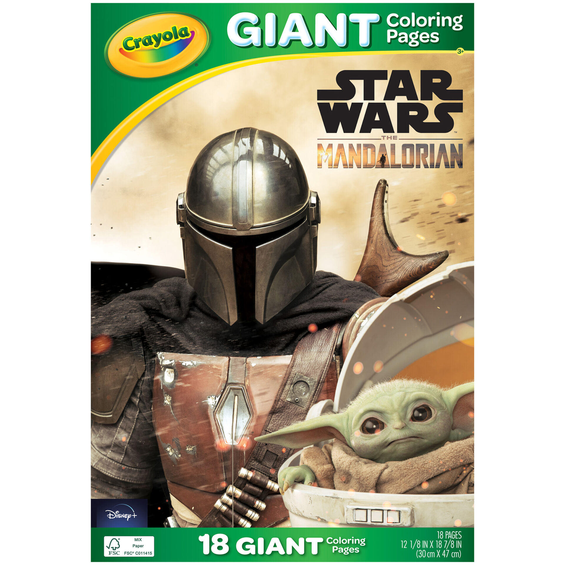 Crayola Star Wars The Mandalorian Giant Coloring Pages