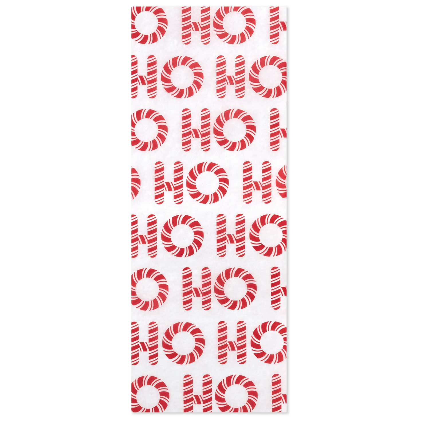 Peppermint Scented Ho Ho Ho Print Tissue Paper, 4 sheets