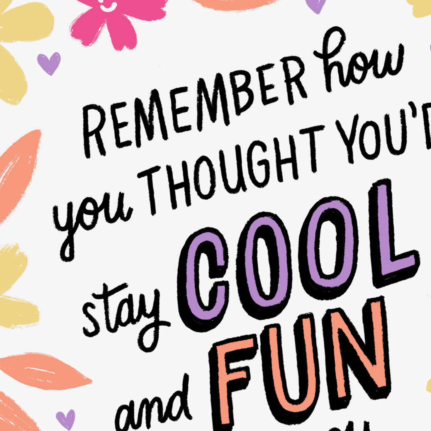 Pink, Orange and Yellow Flowers Mother's Day Card  image number 4