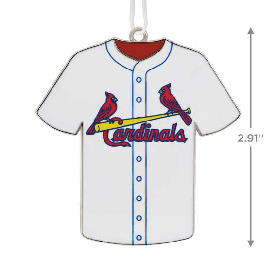 MLB St. Louis Cardinals™ Baseball Jersey Metal Hallmark Ornament, , large image number 3