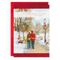 Love You With All My Heart Romantic Christmas Card, , large image number 1