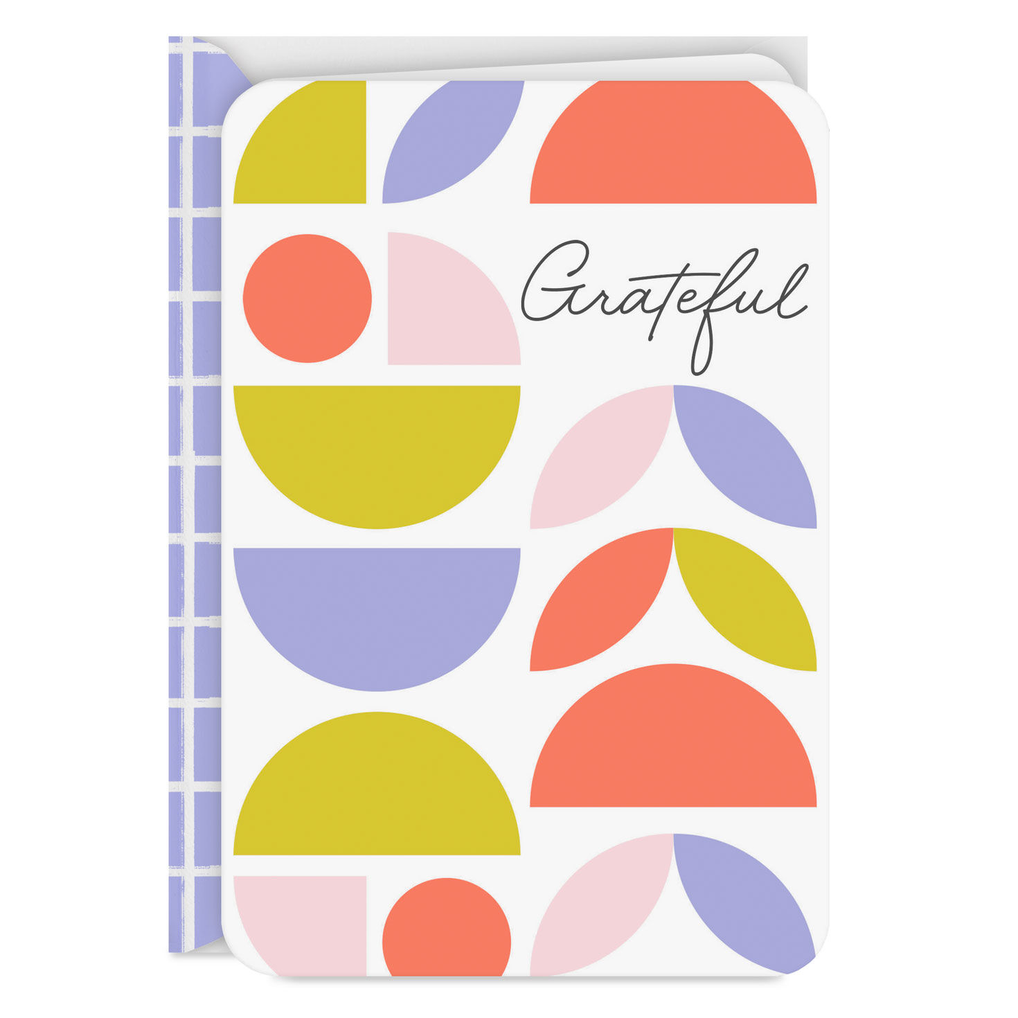 Grateful Blank Thank You Card