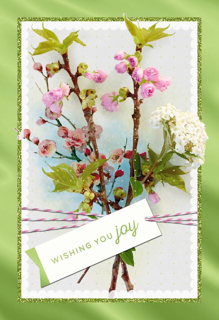 Cherry Blossom Easter Card Greeting Cards Hallmark