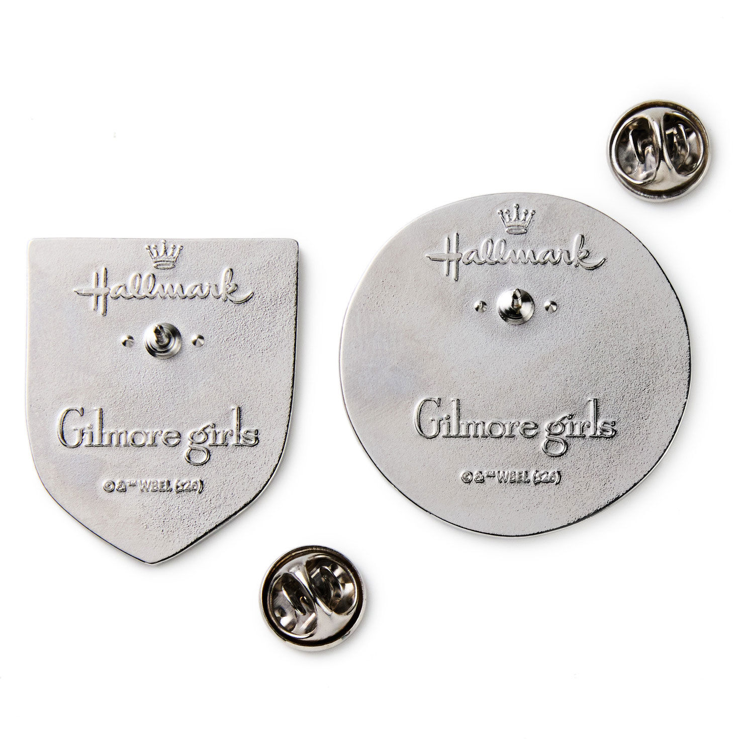 Gilmore Girls Chilton and No Cell Phone Signs Pin Set Back image number 2