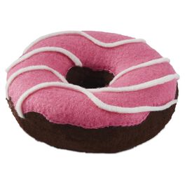 Pink-iced Donut Premium Stuffed Animal, Pink-iced Donut Premium Stuffed Animal, , large