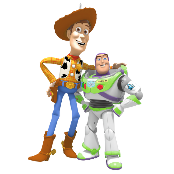 Disney/Pixar Toy Story Buzz Lightyear and Woody 25th Anniversary Ornament, , large image number 7