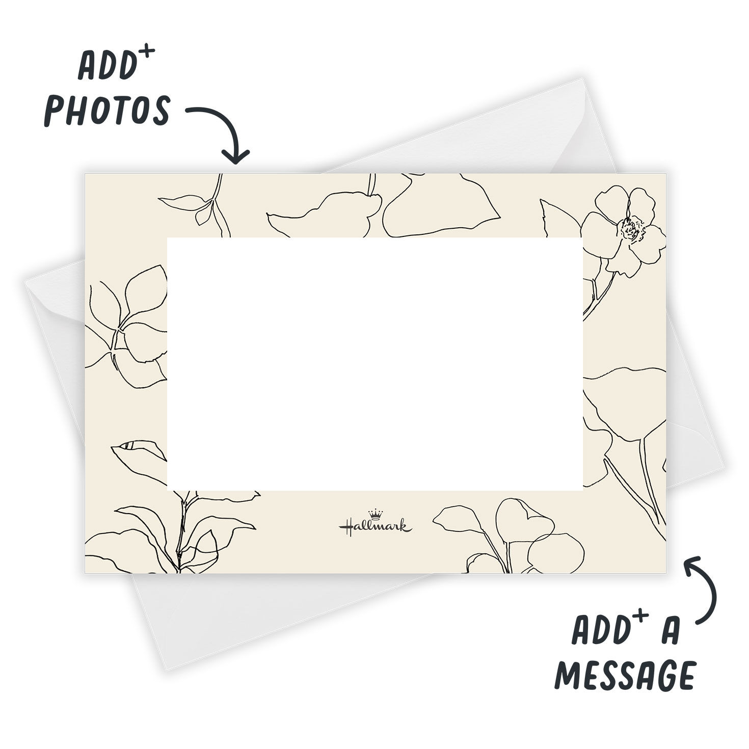 Ink and Ivory Botanical Bridal Shower Invitation, , large image number 3