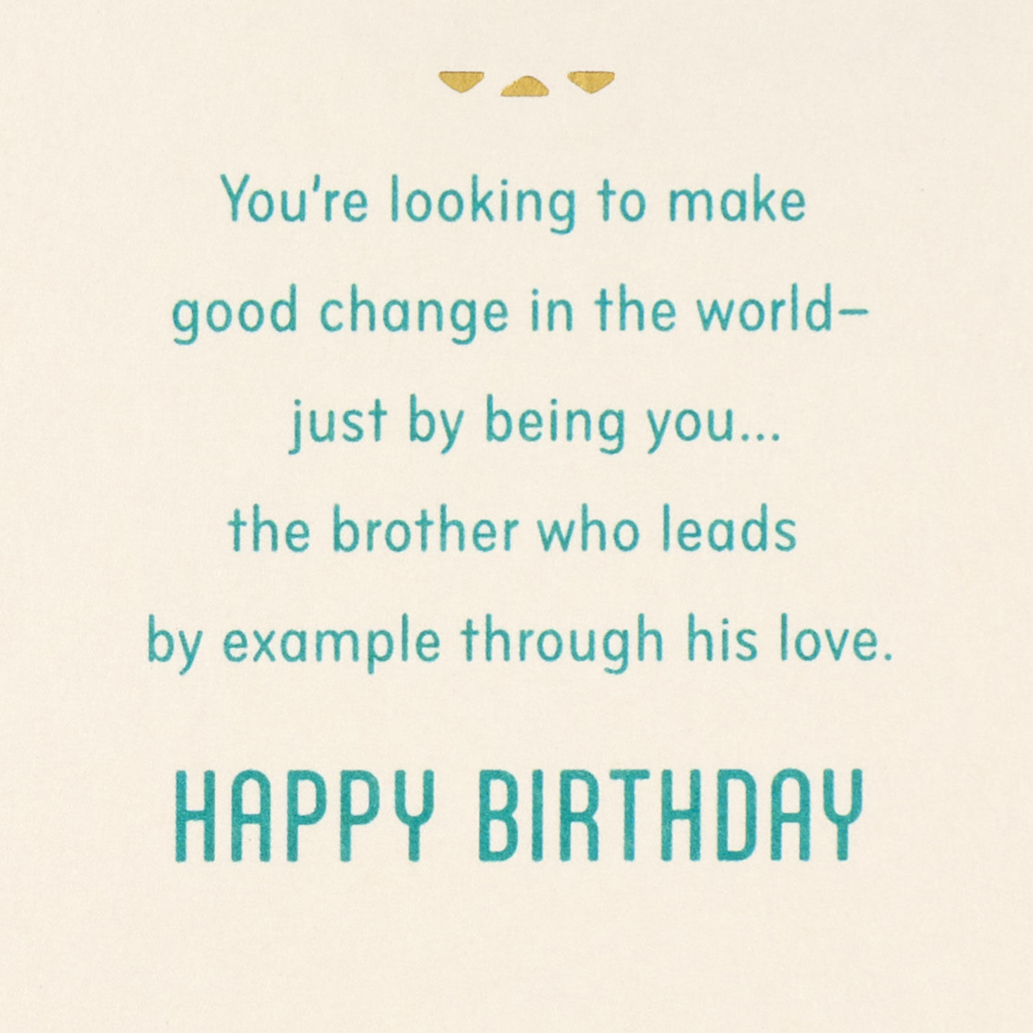 Blue Diagonal Patterns Birthday Card for Him Sentiment image number 3