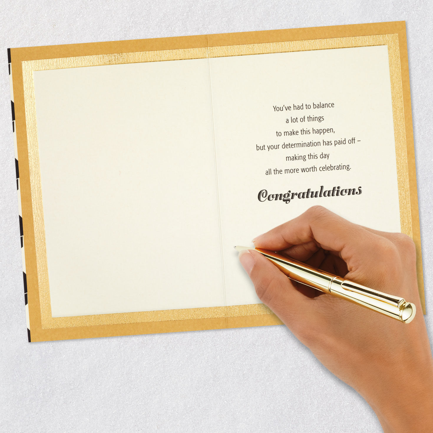 Your Determination Has Paid Off College Graduation Card, , large image number 6