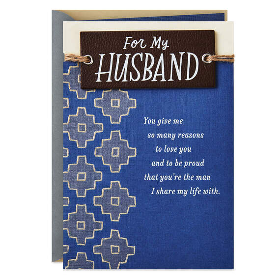 The Amazing Man I Love Anniversary Card for Husband - Greeting Cards ...