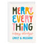 Personalized Merry Everything Holiday Card, , large image number 1