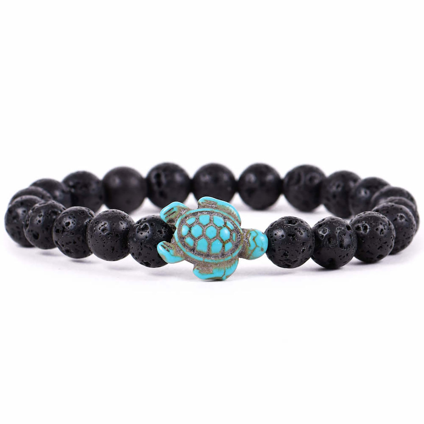 Fahlo Lava Stone Turtle Journey Bracelet - Jewelry - Hallmark