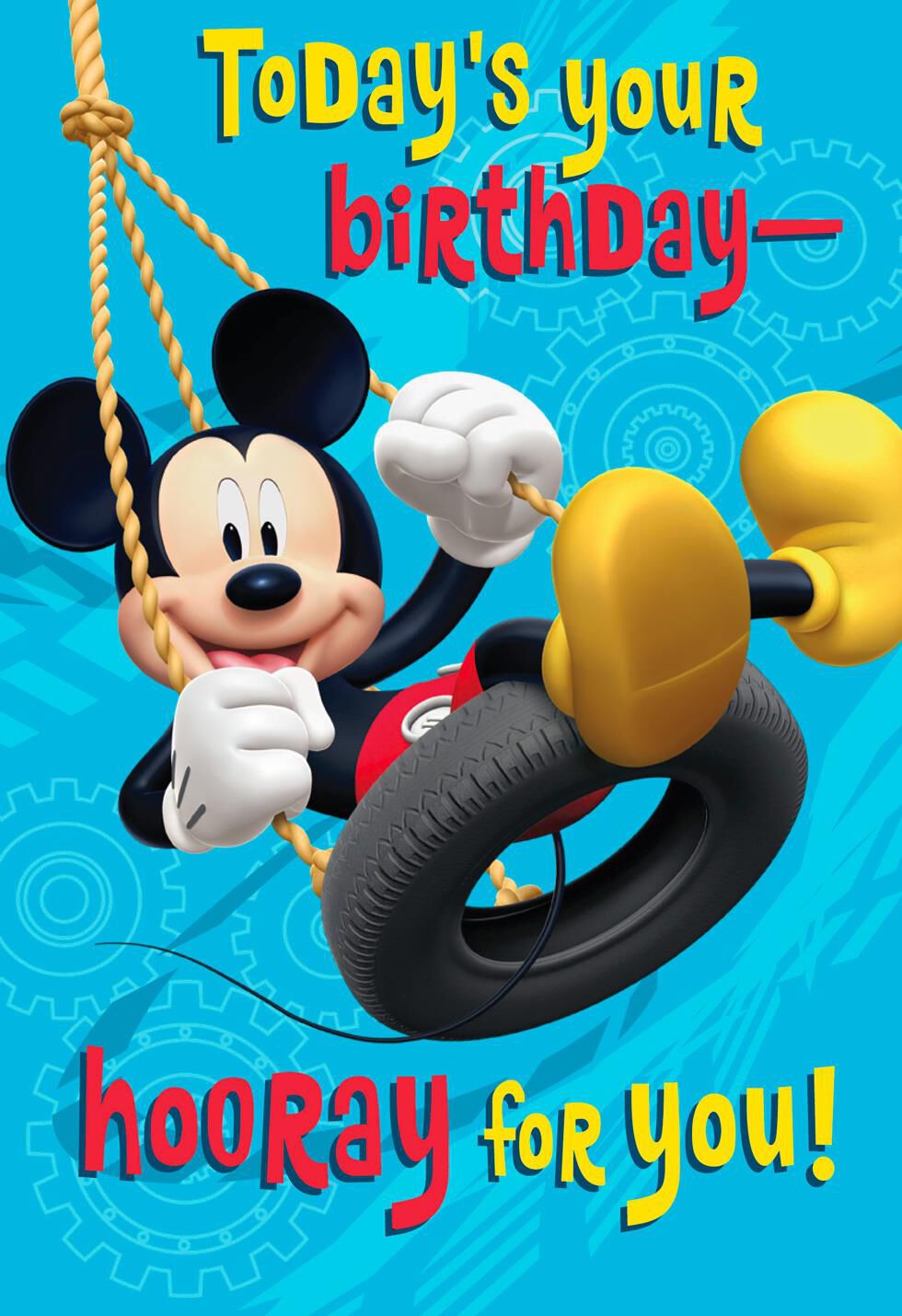 mickey mouse birthday cards