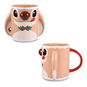 Sculpted Gingerbread Stitch Ceramic Cup front and side image number 1