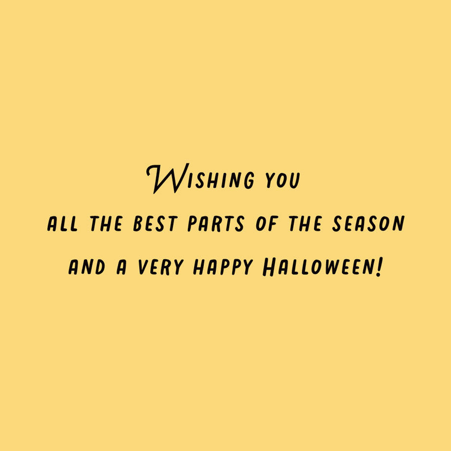 Best Parts of the Season Halloween Card Sentiment image number 2