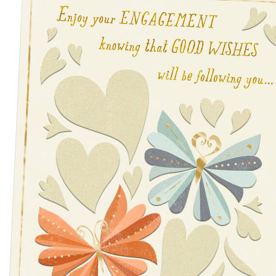 Good Wishes for Always Engagement Card, , large image number 4