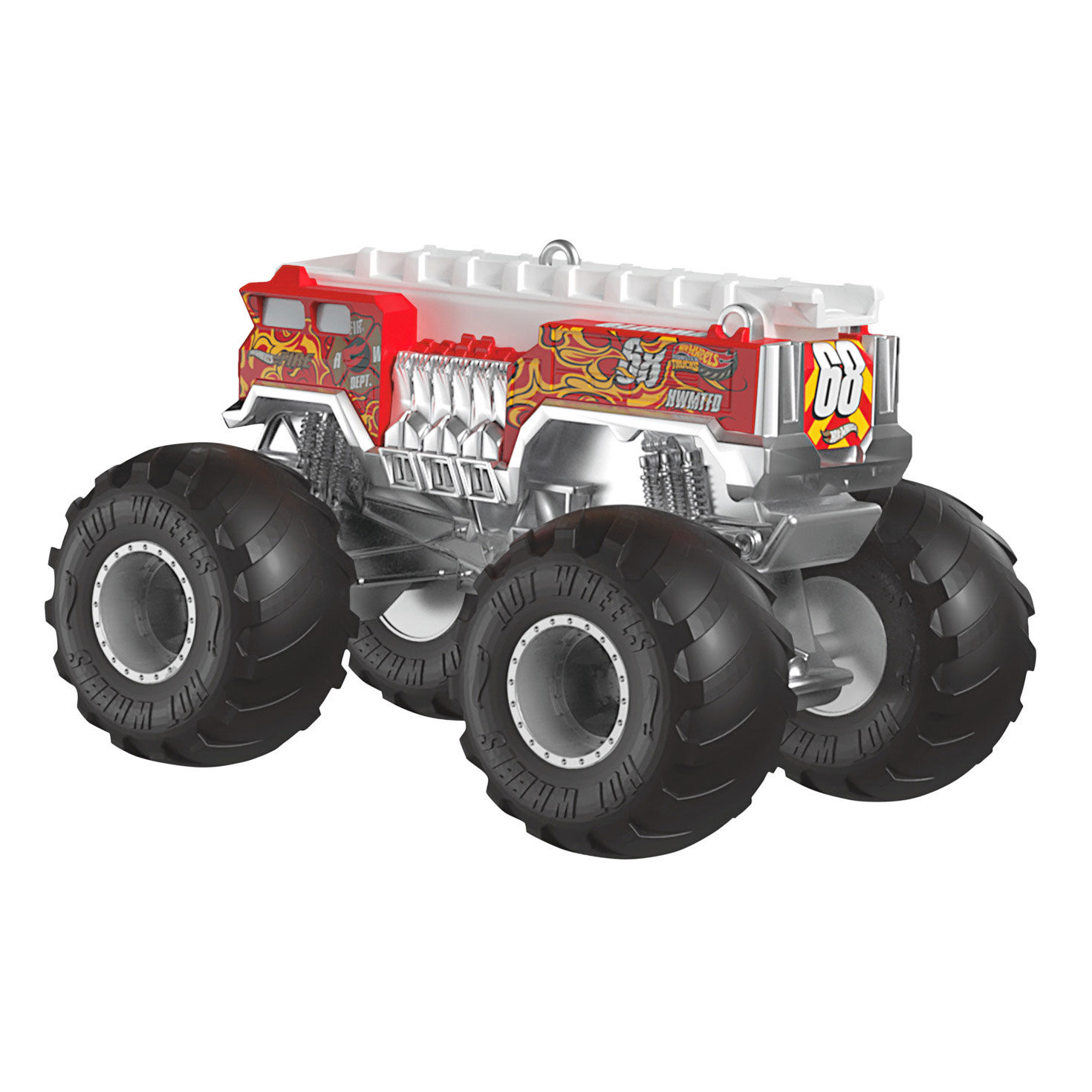 Hot Wheels Monster Truck Keepsake Ornament back image number 6