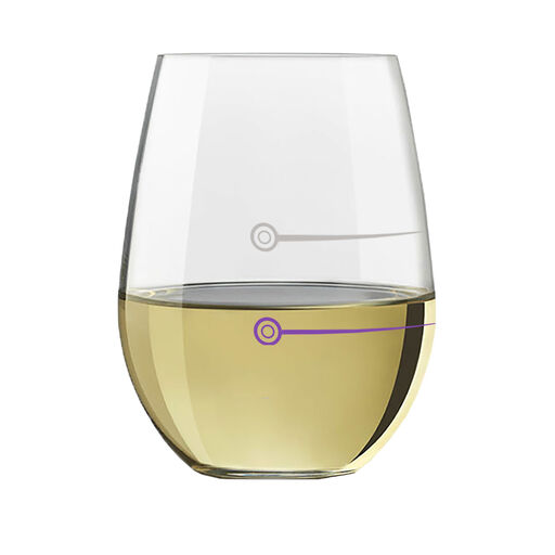 Girls Night Out Bail Me Out Stemless Wine Glass, 16 oz., 