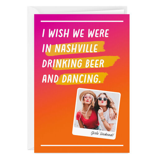Personalized Fun Wish List Photo Card, 
