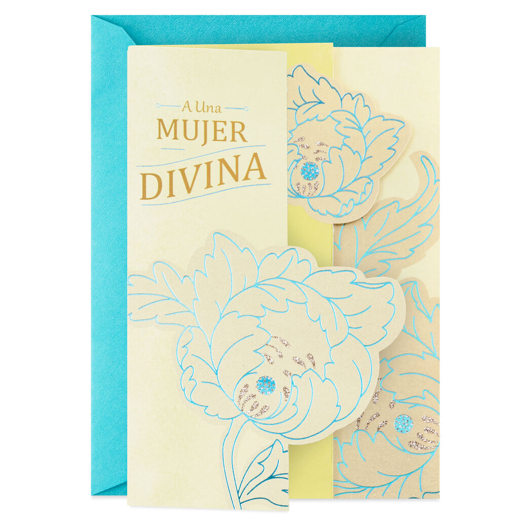 To A Beautiful Woman Spanish Language Mother S Day Card Greeting Cards Hallmark
