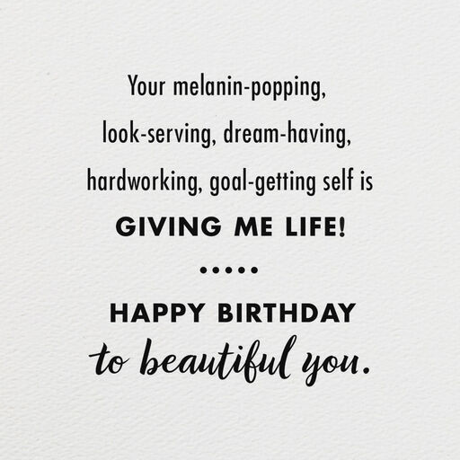 Look at You Queen! Birthday Card, 