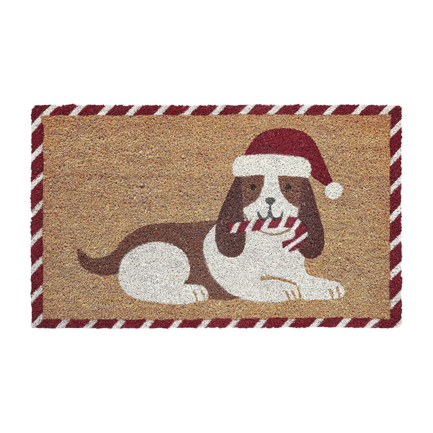 Hallmark Holiday Dog Coir Doormat - 18x30