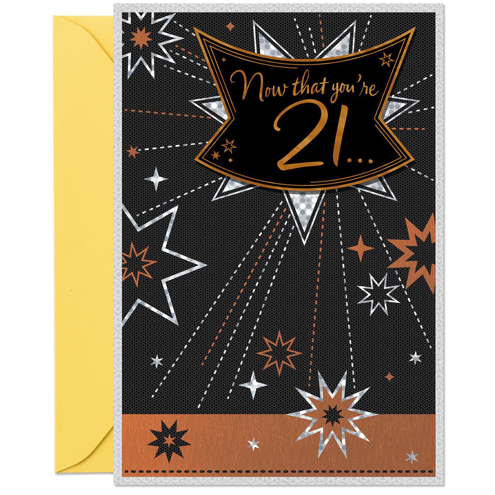 Start Tomorrow 21st Birthday Card Greeting Cards Hallmark