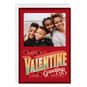 Vintage Postage Stamp Custom Valentine's Day Card, , large image number 1