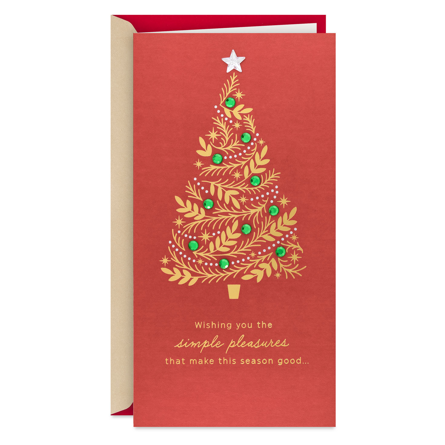 You Bring So Much Goodness Money Holder Christmas Card