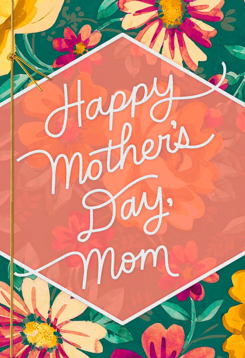 The Things You Do Floral Mother's Day Card