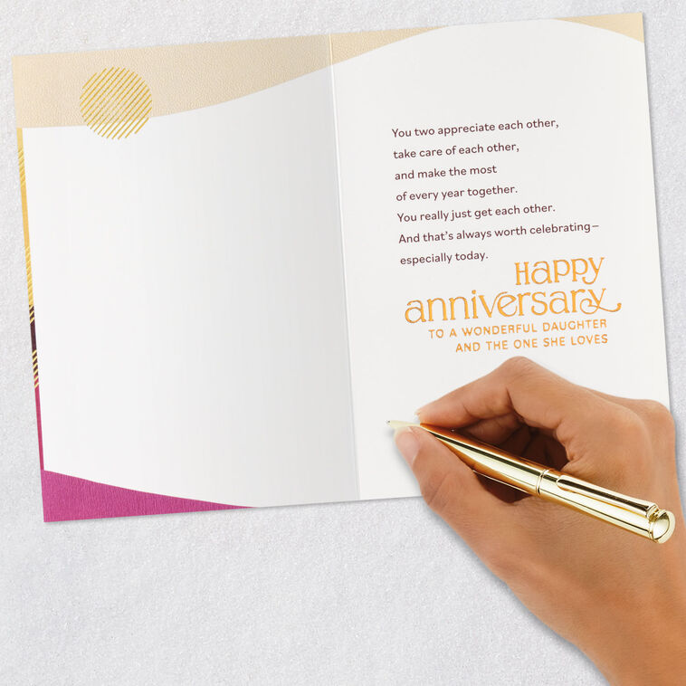 Love You Each, Love You Together Anniversary Card, , large image number 6