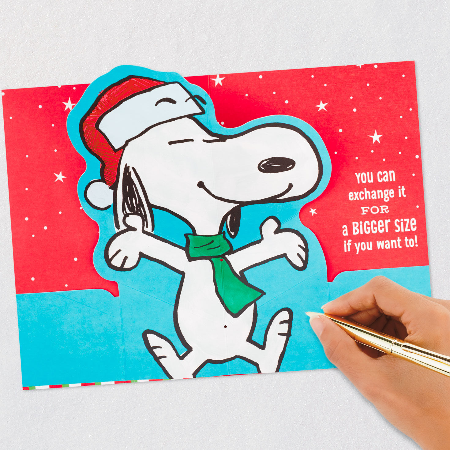 peanuts-snoopy-hug-pop-up-christmas-card-greeting-cards-hallmark