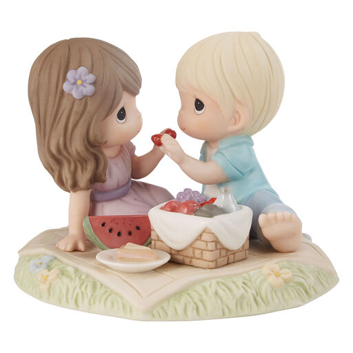 Precious Moments Every Day With You Is a Picnic Couple Figurine, 4.02", 