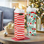 Peppermint and Pine Christmas Wine Gift Bags In Use image number 2