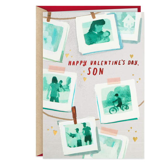 Charming and Amazing Valentine's Day Card for Son, , large image number 1