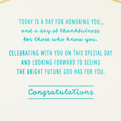 A Prayer for You Religious Graduation Card, 