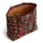 Vera Bradley Tote Bag in Brown Paisley Floral  image number 4