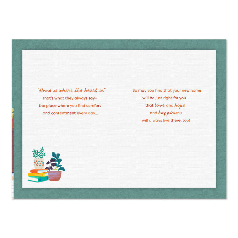 Comfort and Contentment New Home Congratulations Card, , large image number 2