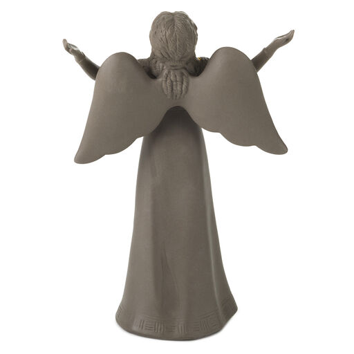 Mahogany Power in Prayer Black Angel Figurine, 8.5", 