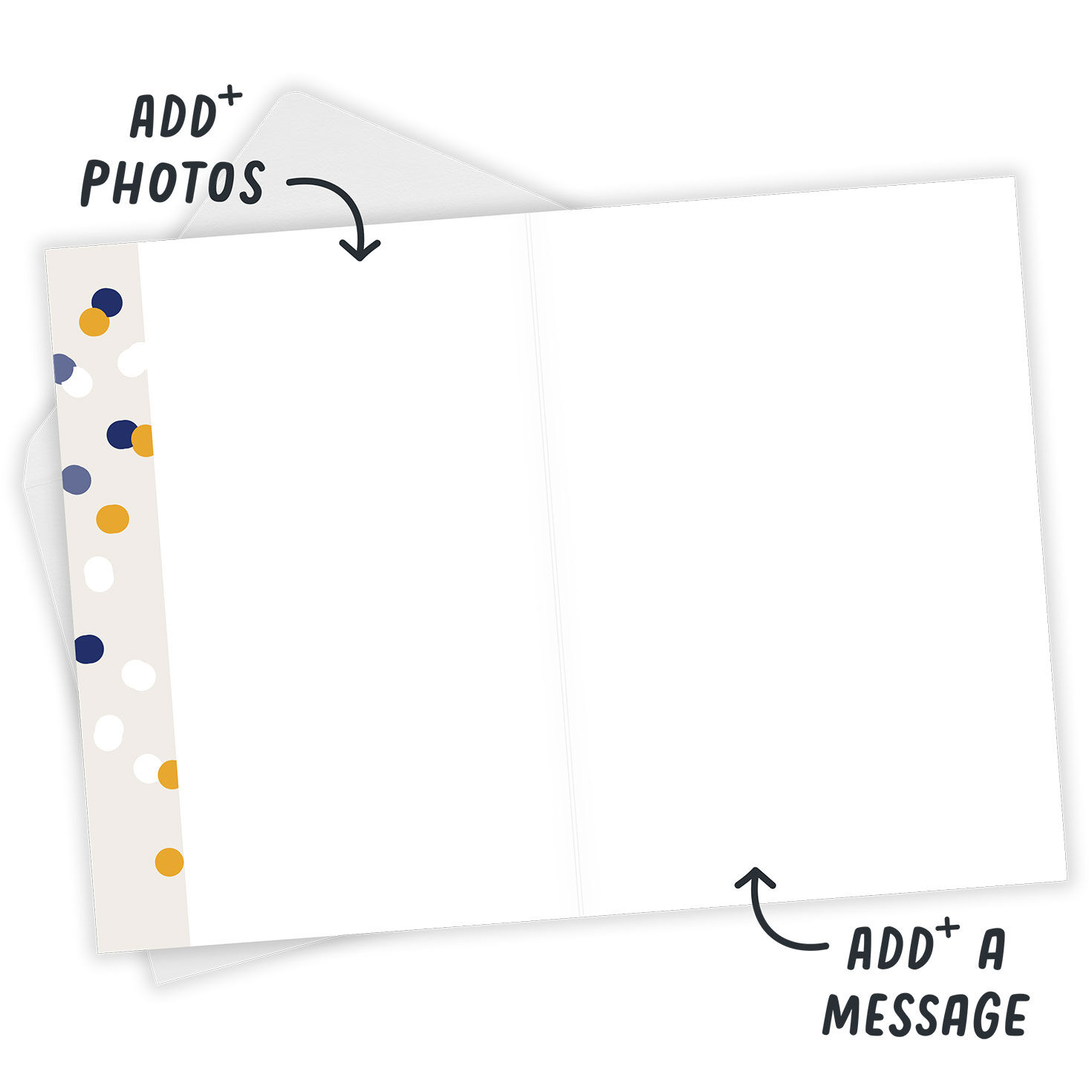 Personalized Confetti Birthday Photo Card  image number 4