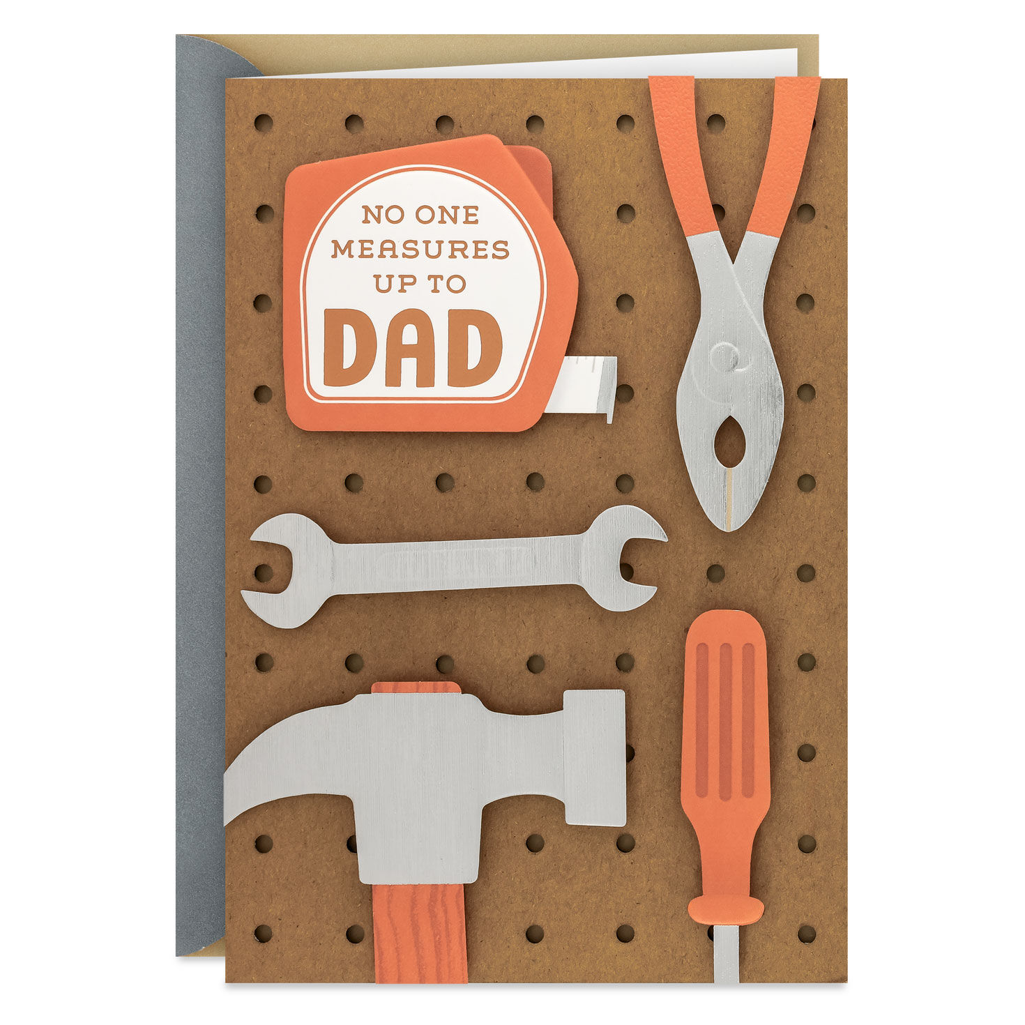 No One Measures Up to Dad Father's Day Card