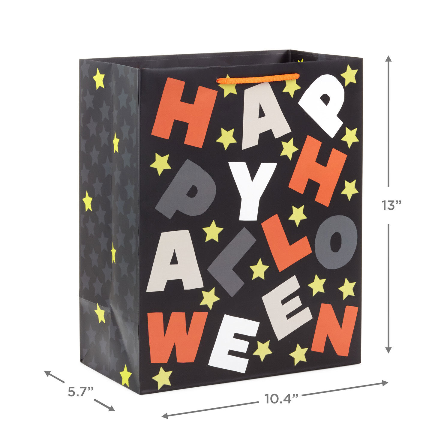 13" Happy Halloween Letters Large Gift Bag for only USD 4.49 | Hallmark