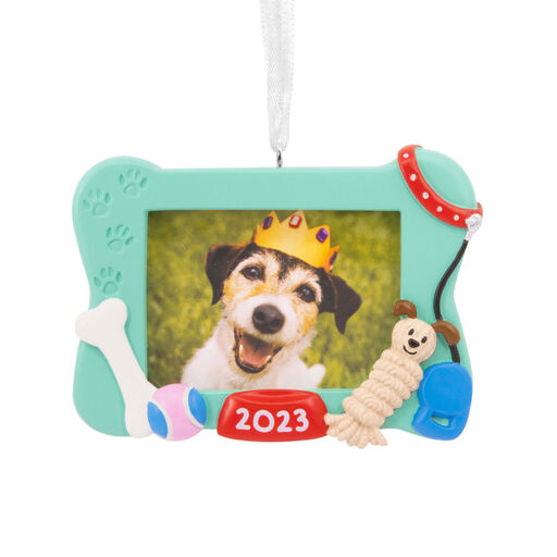 Dog 2023 Photo Frame Hallmark Ornament, 