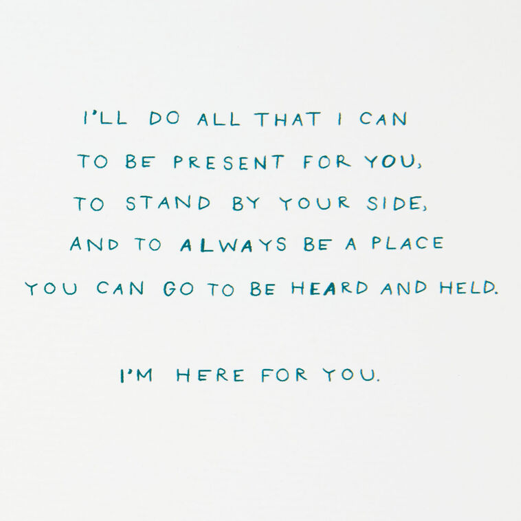 Morgan Harper Nichols I'm Here for You Encouragement Card, , large image number 2
