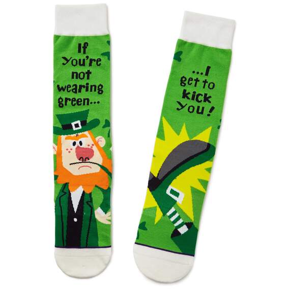 Leprechaun Toe of a Kind Socks, , large image number 1