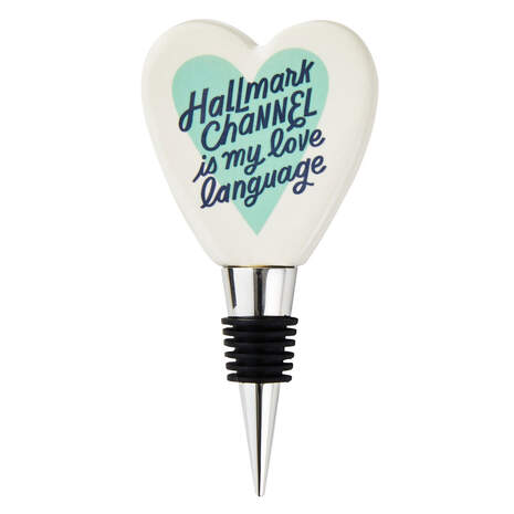 Hallmark Channel Love Language Wine Bottle Stopper, , large