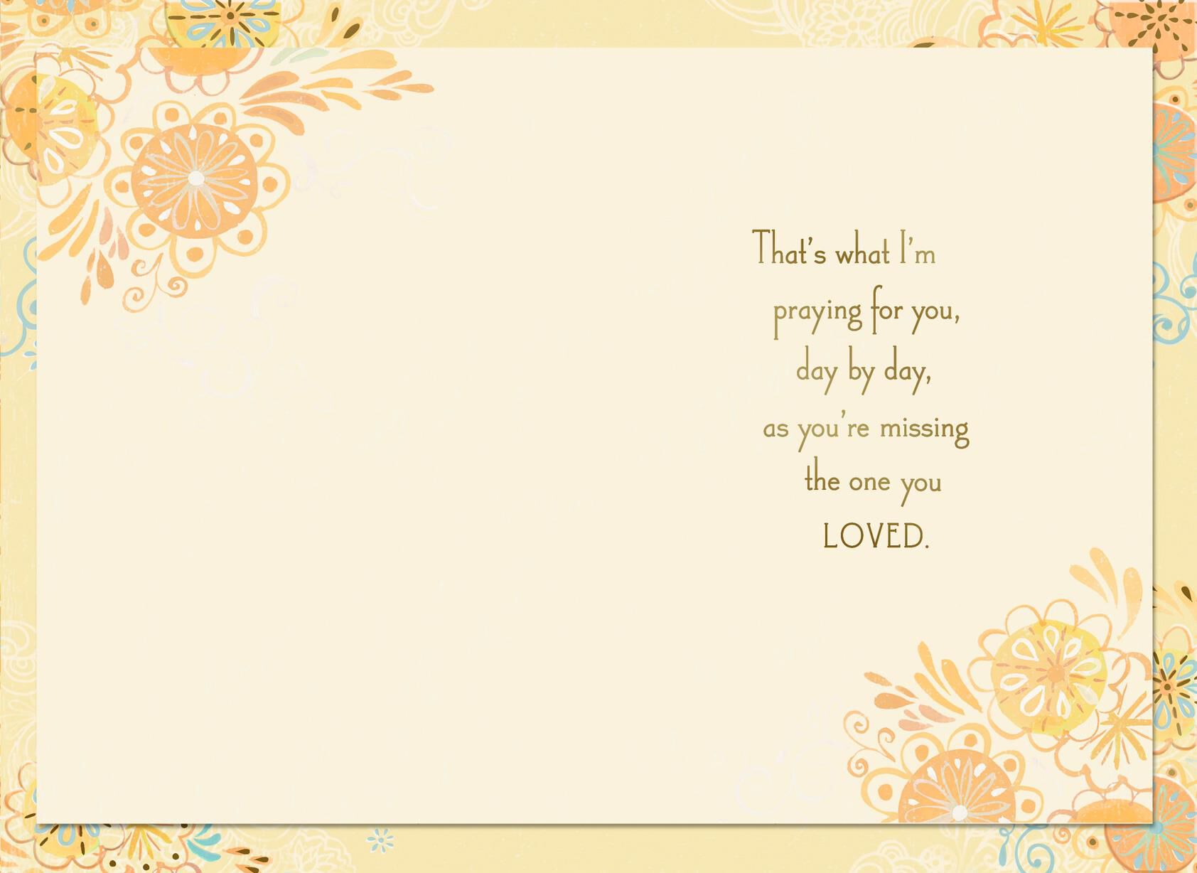 A Little Sun Sympathy Card